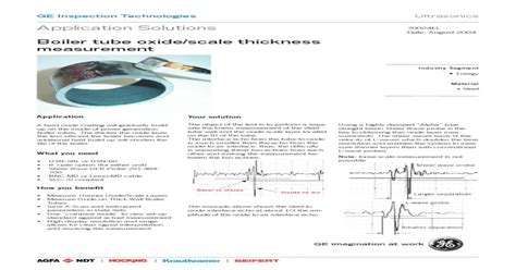 ultrasonic oxide scale